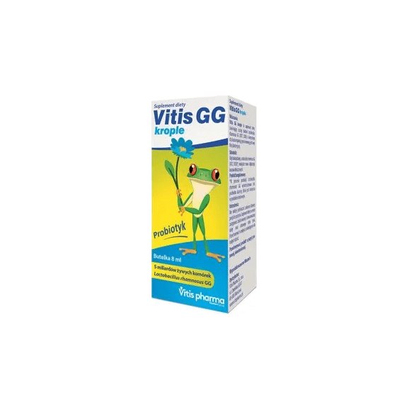 Vitis GG, probiotyk, krople, 8 ml - zdjęcie produktu