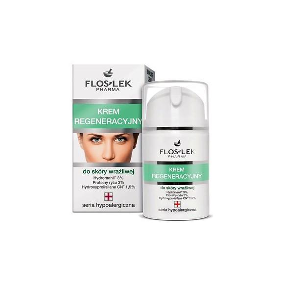 FlosLek Pharma, krem regeneracyjny do skóry wrażliwej, 50 ml - zdjęcie produktu
