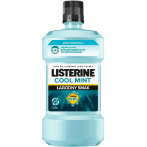 Listerine Cool Mint, łagodny płyn do płukania jamy ustnej, 500 ml - zdjęcie produktu