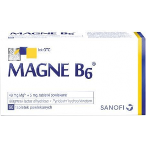 Magne-B6, tabletki powlekane, 60 szt. - zdjęcie produktu