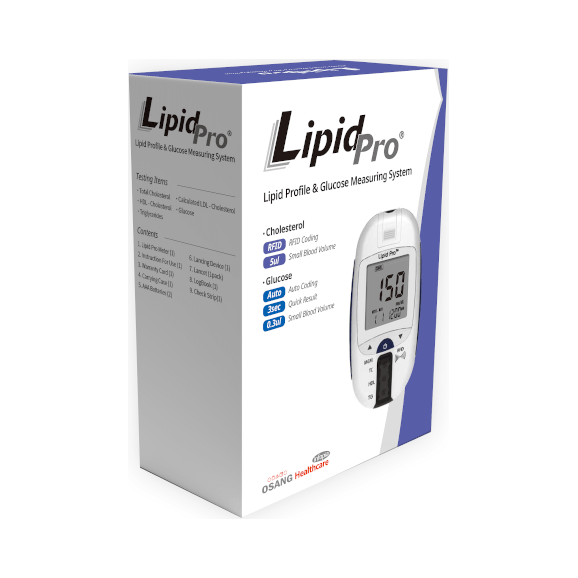 Test Diather LipidPro, aparat do pomiaru profilu lipidowego, 1 szt. - zdjęcie produktu