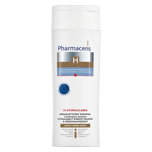 Pharmaceris H-Stimuclaris, przeciwłupieżowy szampon stymulujący wzrost włosów, 250 ml - zdjęcie produktu