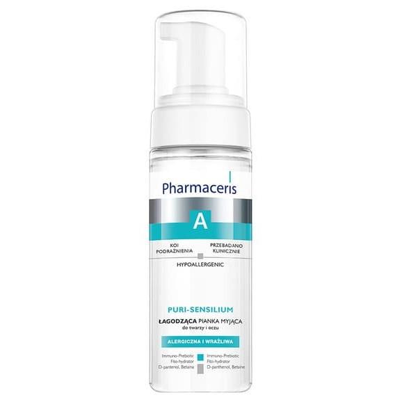 Pharmaceris A Puri-Sensilium, pianka myjąca do twarzy i oczu, 150 ml - zdjęcie produktu
