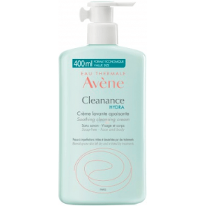 Avene Cleanance Hydra, oczyszczający krem kojący do twarzy, 400 ml - zdjęcie produktu