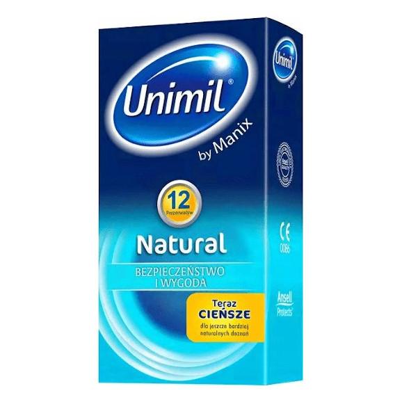 Prezerwatywy Unimil natural + 12 sztuk - zdjęcie produktu