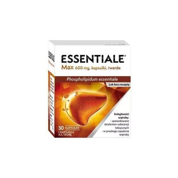 Essentiale Max, 600 mg, kapsułki twarde, 30 szt. - zdjęcie produktu