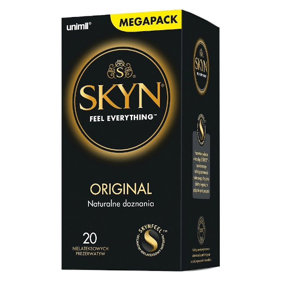 Prezerwatywy Unimil skyn original, 20 sztuk - zdjęcie produktu