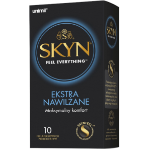Prezerwatywy Unimil skyn extra nawilżane, 10 sztuk - zdjęcie produktu