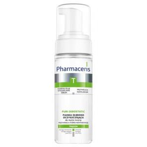 Pharmaceris T Puri-Sebostatic, pianka głęboko oczyszczająca do twarzy, 150 ml - zdjęcie produktu