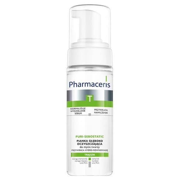 Pharmaceris T Puri-Sebostatic Pianka głęboko oczyszczająca do mycia twarzy (150 ml) - zdjęcie produktu