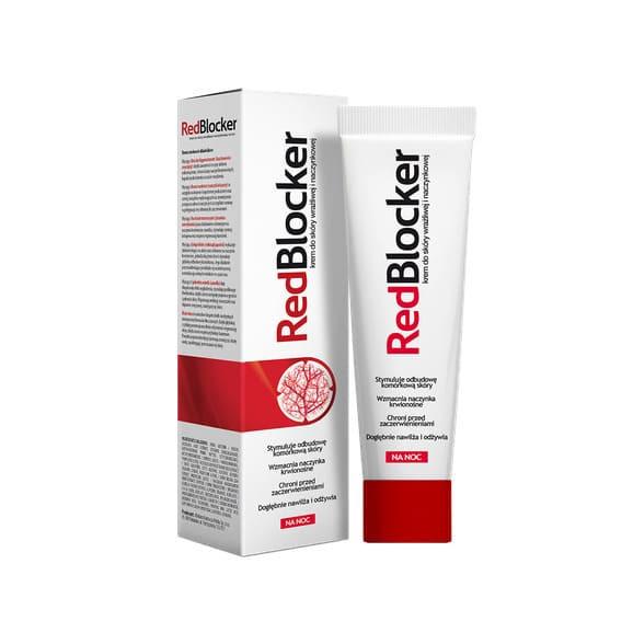 RedBlocker, krem na noc dla cery wrażliwej i naczynkowej, 50 ml - zdjęcie produktu