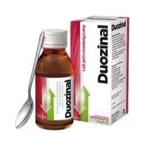Duozinal 2,5 mg + 58 mg/5 ml, syrop, 150 ml - zdjęcie produktu