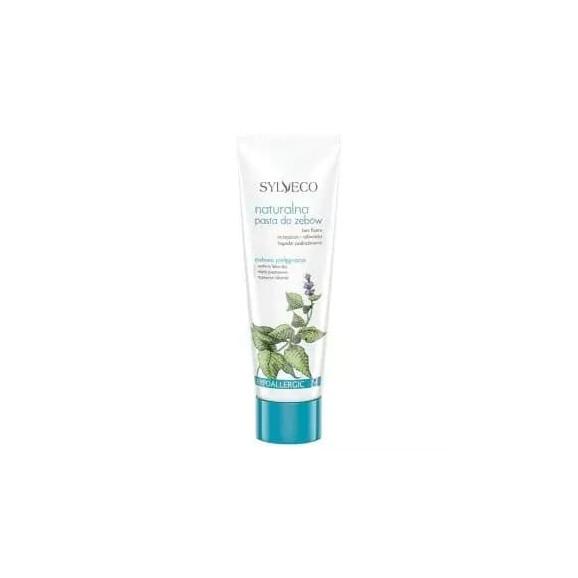 Sylveco, pasta do zębów naturalna, bez fluoru, 100 ml Sylveco, pasta do zębów naturalna, bez fluoru, 100 ml - zdjęcie produktu