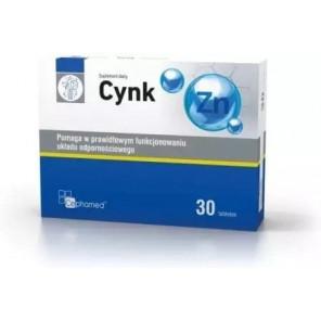 Cephamed, Cynk 15 mg, tabletki, 30 szt. - zdjęcie produktu