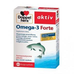 Doppelherz activ Omega-3 Forte, kapsułki, 60 szt. - zdjęcie produktu