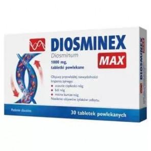 Diosminex Max 1000 mg, tabletki powlekane, 30 szt. - zdjęcie produktu