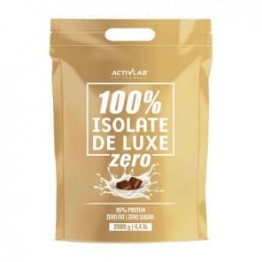 Activlab 100% Isolate De Luxe ZERO, odżywka białkowa, smak czekoladowy, 700 g - zdjęcie produktu
