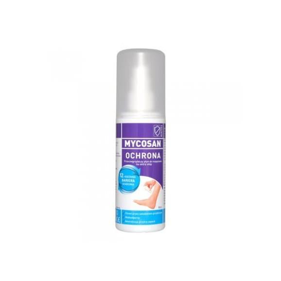 MYCOSAN Ochrona, przeciwgrzybiczy aerozol do stóp, 80 ml - zdjęcie produktu