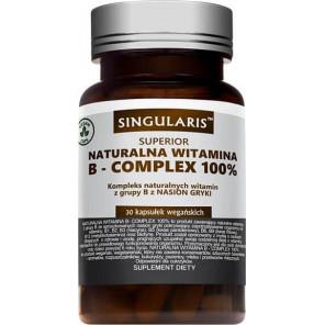Singularis Naturalna Witamina B-complex 100%, kapsułki, 30 szt. - zdjęcie produktu