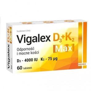 Vigalex D3+K2 Max, tabletki, 60 szt. - zdjęcie produktu
