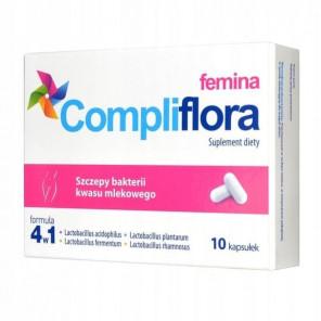 Compliflora Femina, kapsułki, 10 szt. - zdjęcie produktu