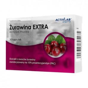 Activlab Pharma, Żurawina Extra, kapsułki, 30 szt. - zdjęcie produktu