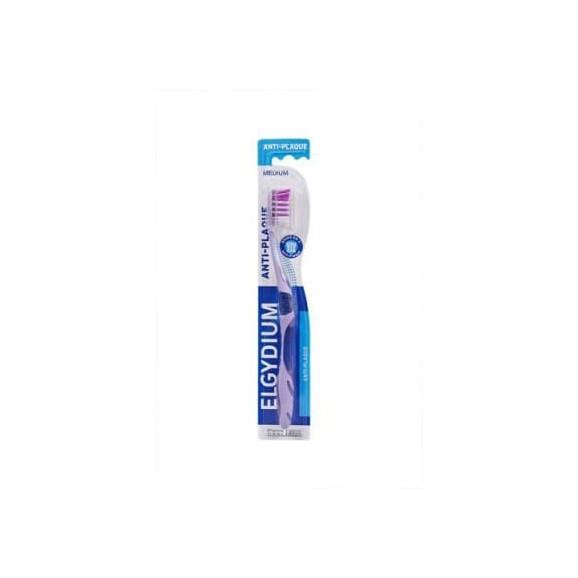 Elgydium Anti Plaque, szczoteczka do zębów, medium, 1 szt. - zdjęcie produktu