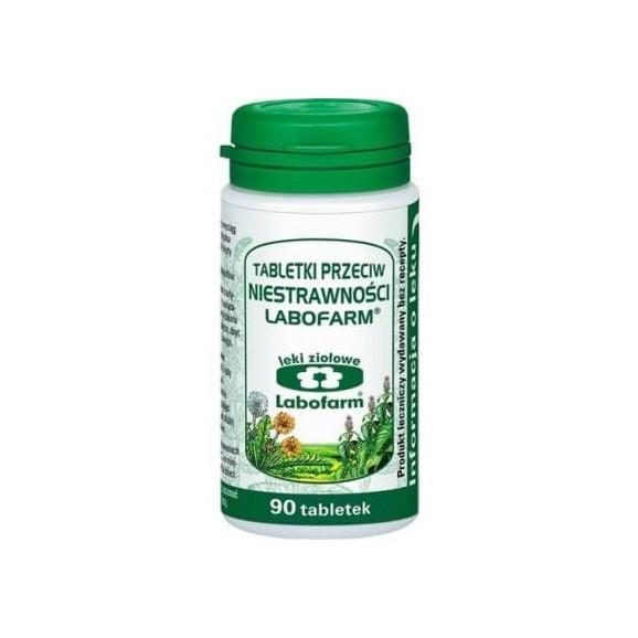 Labofarm, ziołowy lek poprawiający trawienie, tabletki, 90 szt. - zdjęcie produktu