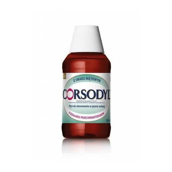 Corsodyl 0,2%, płyn do płukania ust, 300 ml - zdjęcie produktu