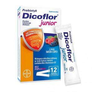 Dicoflor Junior, proszek w saszetkach, 12 szt. - zdjęcie produktu