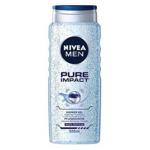 Nivea MEN Pure Impact, żel pod prysznic, 500 ml - zdjęcie produktu