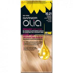 Farba do włosów Garnier New Olia, 10.21 PERŁOWY BARDZO JASNY BLOND, 1 szt. - zdjęcie produktu