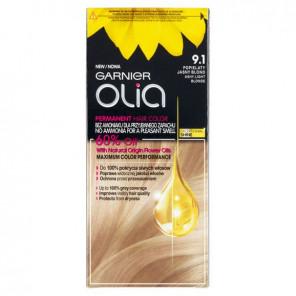 Farba do włosów Garnier New Olia, 9.1 POPIELATY JASNY BLOND, 1 szt. - zdjęcie produktu