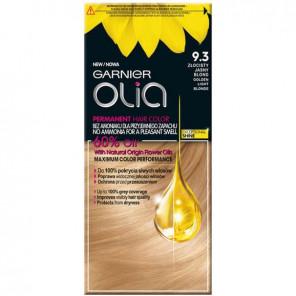 Farba do włosów Garnier New Olia, 9.3 ZŁOCISTY JASNY BLOND, 1 szt. - zdjęcie produktu
