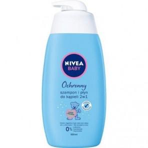 Nivea Baby, ochronny szampon i płyn do kąpieli, 500 ml - zdjęcie produktu