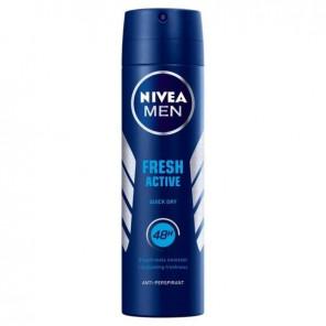 Nivea MEN Fresh Avtive, antyperspirant, spray, 150 ml - zdjęcie produktu
