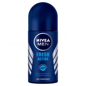 Nivea MEN Fresh Active, antyperspirant, roll on, 50 ml - zdjęcie produktu