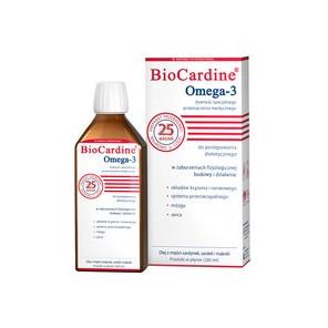 BioCardine Omega-3, płyn, 200 ml - zdjęcie produktu