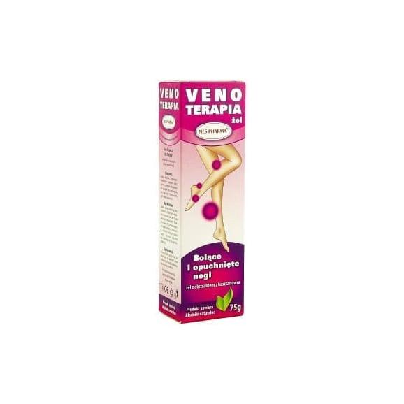 Veno Terapia Nes Pharma, żel z ekstraktem z kasztanowca, 75 g - zdjęcie produktu