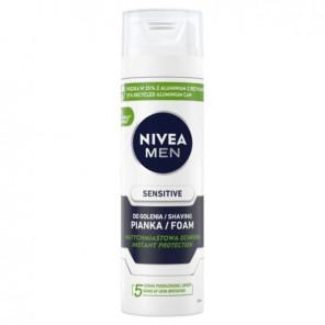 Nivea MEN Sensitive, łagodząca pianka do golenia, 200 ml - zdjęcie produktu