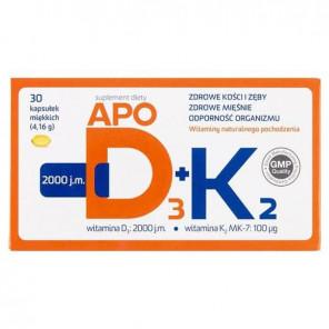 ApoD3+K2, kapsułki, 30 szt. - zdjęcie produktu