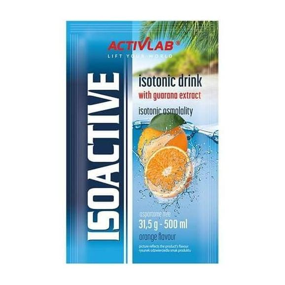 Activlab Isoactive, napój izotoniczny w proszku, smak pomarańczowy, saszetka, 1 szt. - zdjęcie produktu
