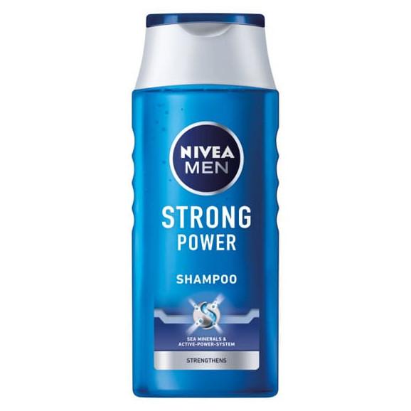Nivea MEN Power Strong, wzmacniający szampon do włosów, 400 ml - zdjęcie produktu