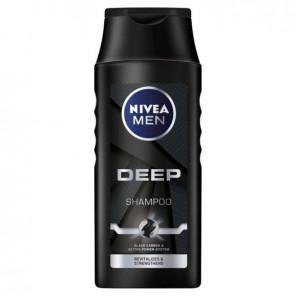 Nivea MEN Deep, szampon głęboko oczyszczający, 400 ml - zdjęcie produktu