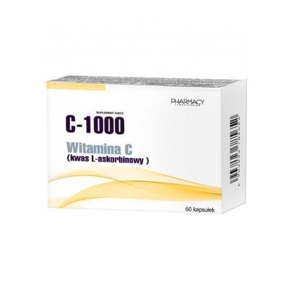 Witamina C-1000 500 mg, kapsułki, 60 szt. Witamina C-1000 500 mg, kapsułki, 60 szt. - zdjęcie produktu