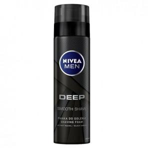 Nivea MEN Deep, pianka do golenia, 200 ml - zdjęcie produktu