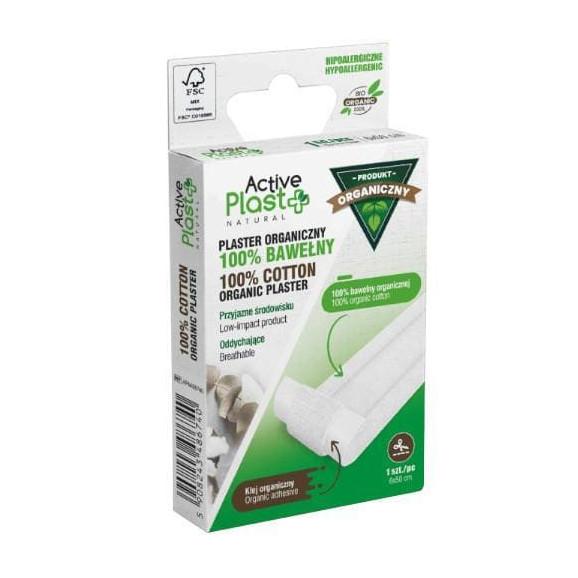 Active Plast BIO, plaster opatrunkowy do cięcia, 6 cm x 50 cm, 1 szt. - zdjęcie produktu