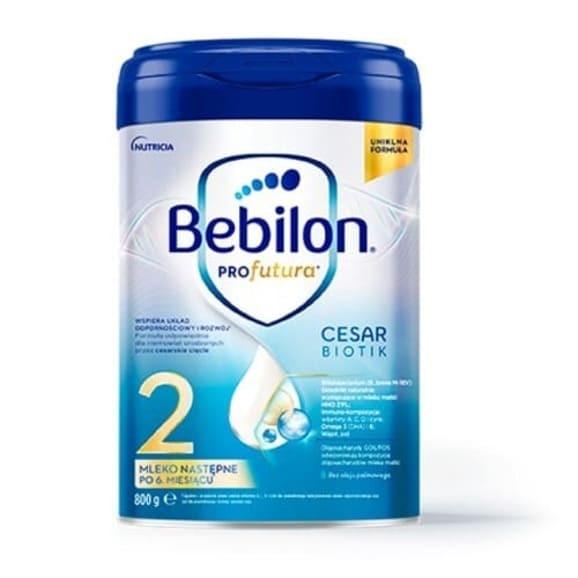 Bebilon Profutura Cesar Biotik 2, mleko następne, po 6. miesiącu, 800 g - zdjęcie produktu