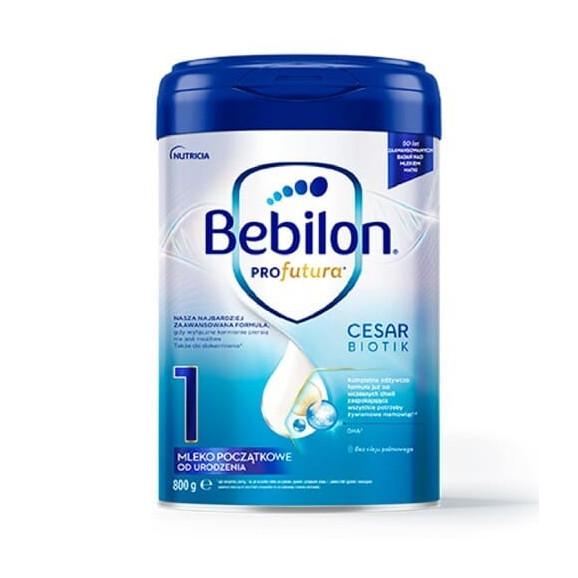 Bebilon Profutura Cesar Biotik 1, mleko początkowe, od urodzenia, 800 g - zdjęcie produktu