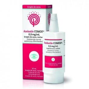 Azelastin COMOD 0,5 mg/ml, krople do oczu, 10 ml - zdjęcie produktu